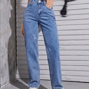 ❗️(4 for $30) High Waisted Straight Leg Jeans